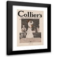 thumbnail image 1 of Edward Penfield 11x14 Black Modern Framed Museum Art Print Titled - Collier's, the National Weekly, the First Tee (1912), 1 of 5