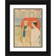 thumbnail image 1 of Edward Penfield 14x18 Black Ornate Wood Framed Double Matted Museum Art Print Titled - July August September 1897 Calendar (1897), 1 of 5