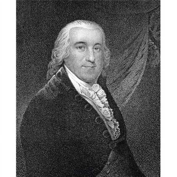 Edward Rutledge 1749 To 1800 American Statesman & Founding Father A Signatory of Declaration of Independence 19th Century Engraving by J.B. Longacre From His Own Drawing of A Painting by