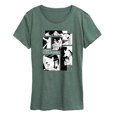 thumbnail image 1 of Edward Scissorhands - Comic Panels - Women's Short Sleeve Graphic T-Shirt, 1 of 4