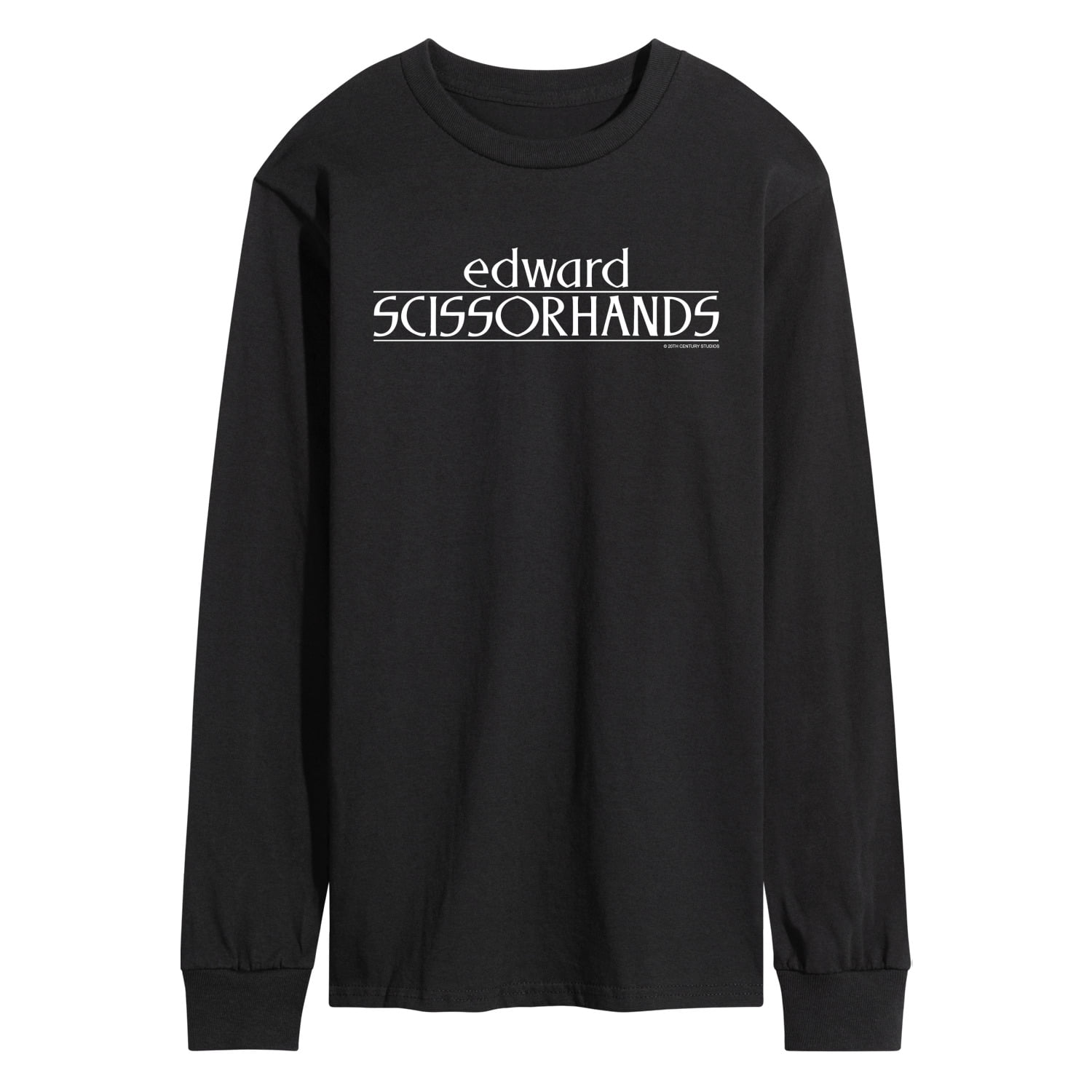 Edward Scissorhands - Edward Scissorhands Logo - Men's Long Sleeve ...