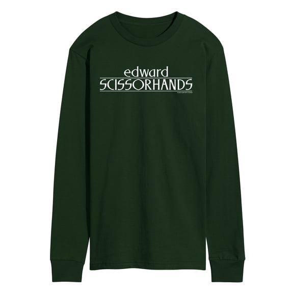 Edward Scissorhands - Edward Scissorhands Logo - Men's Long Sleeve Graphic T-Shirt