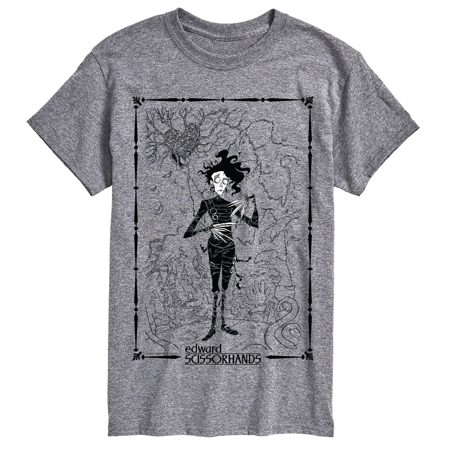 Edward Scissorhands - Frame Oversized - Men's Short Sleeve Graphic
