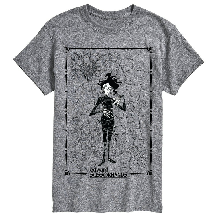 Edward Scissorhands - Frame Oversized - Men's Short Sleeve Graphic