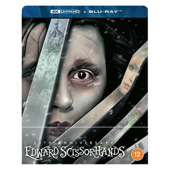 Edward Scissorhands Limited Edition 4K UHD Steelbook (4K Ultra HD) Alan Arkin Caroline Aaron