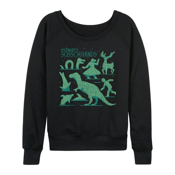 Edward Scissorhands - Topiary - Women's French Terry Long Sleeve Shirt