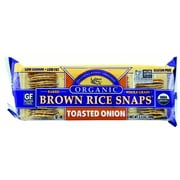 Edward & Sons Brown Rice Snaps, Toasted Onion, 3.5 Oz.