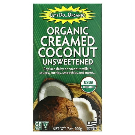 Edward & Sons Let's Do Organic Organic Creamed Coconut Unsweetened 7 oz