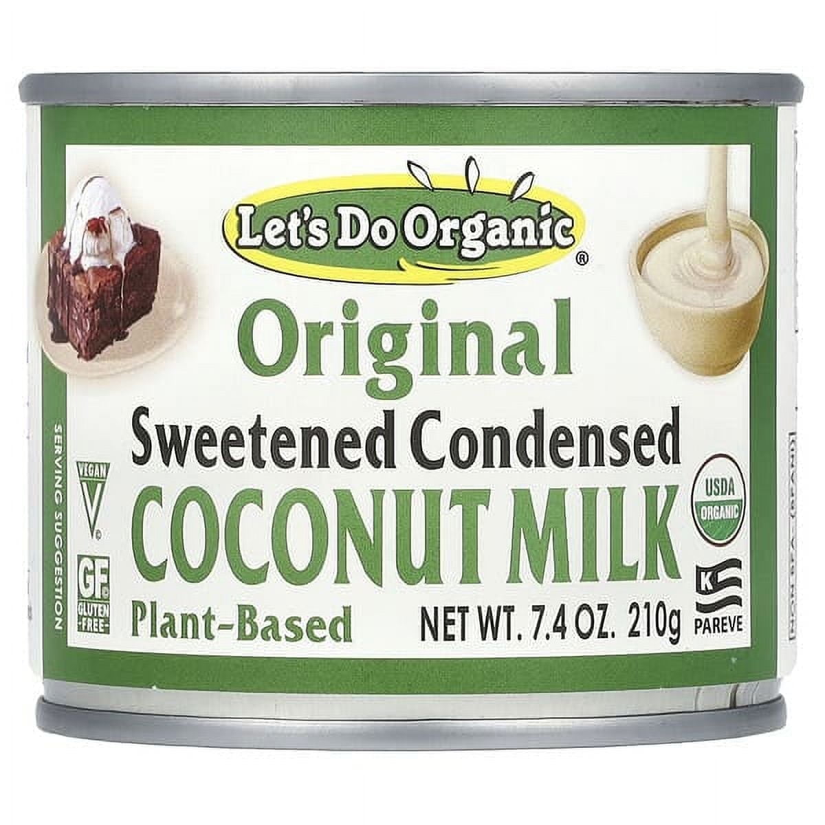 Edward & Sons, Let's Do Organic, Sweetened Condensed Coconut Milk, Original , 7.4 oz Pack of 4
