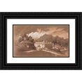 thumbnail image 1 of Edward Theodore Compton 14x10 Black Ornate Wood Framed Double Matted Museum Art Print Titled: Heinrichsbad in Herisau, 1 of 5