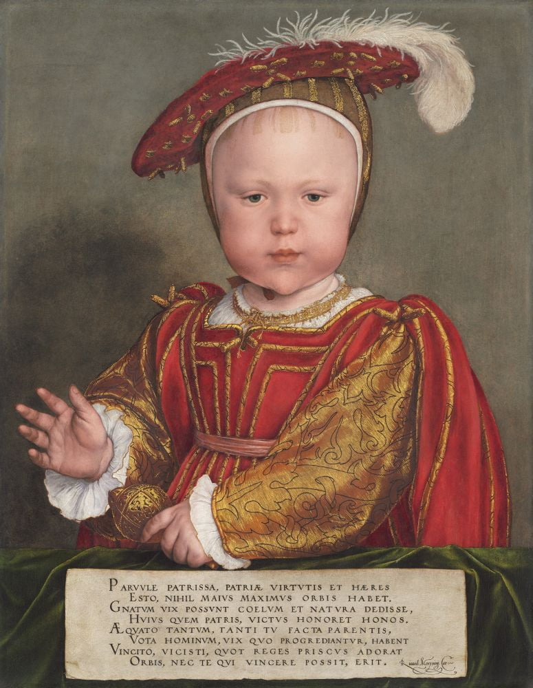Edward Vi As A Child Canvas Art -  (18 x 24)