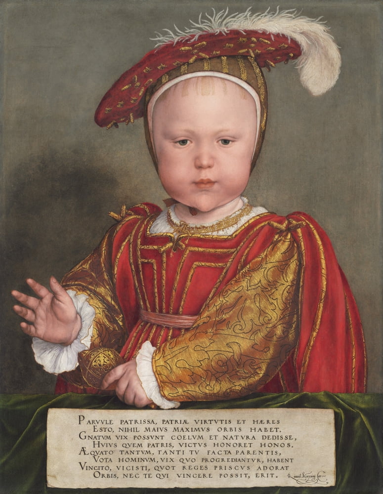 Edward Vi As A Child Canvas Art - (24 x 36)