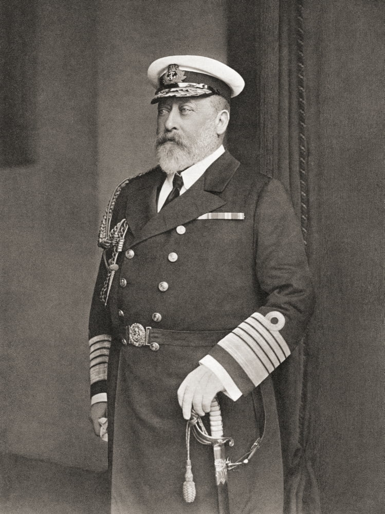 Edward Vii Albert Edward 1841 Canvas Art - Ken Welsh Design Pics (12 x 16)