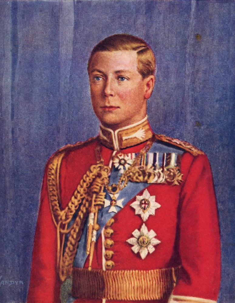 Edward Viii 1894 To 1972 King Of The United Kingdom And Emperor Of India From His Majesty King Edward Viii Published 1936 Canvas Art - Ken Welsh Design Pics (24 x 32)