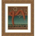 thumbnail image 1 of Edward Wadsworth 2x Matted 20x24 Gold Ornate Framed Art Print 'The Perspective of Idleness II', 1 of 2