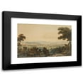 thumbnail image 1 of Edward Walsh 24x17 Black Modern Framed Museum Art Print Titled - Montreal from the Mountain and View of the St. Lawrence River (1803 or 1804), 1 of 5