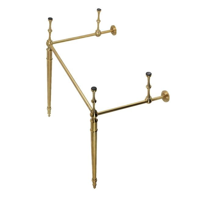 Edwardian Brushed Brass Console Sink Legs