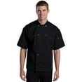 thumbnail image 1 of Edwards 10 Button Short Sleeve Chef Coat With Mesh, 1 of 1