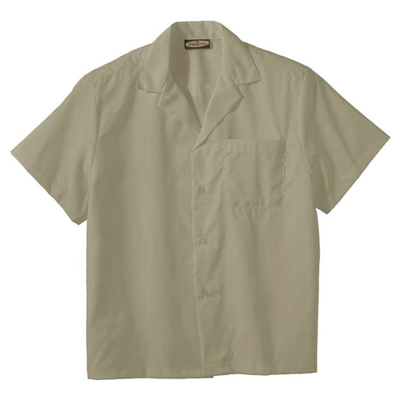 Edwards 1029 Easy Care Poplin Camp Shirt