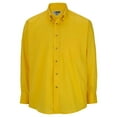 thumbnail image 1 of Edwards Men's Poplin Long Sleeve Shirt - 1280, 5XL 35, YELLOW, 1 of 2