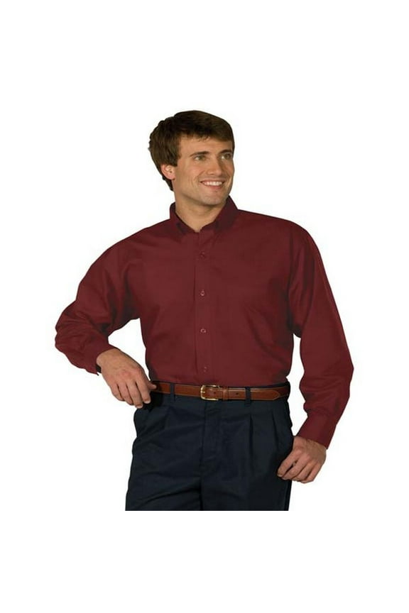 1295 Long Sleeve Men's Poplin Shirt