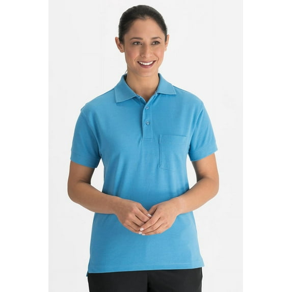 Edwards 1505 Blended Pique Short Sleeve Polo Shirt With Pocket