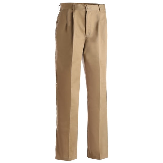 Edwards 2630 Men'S All Cotton Pleated Pant, 32 UR, TAN