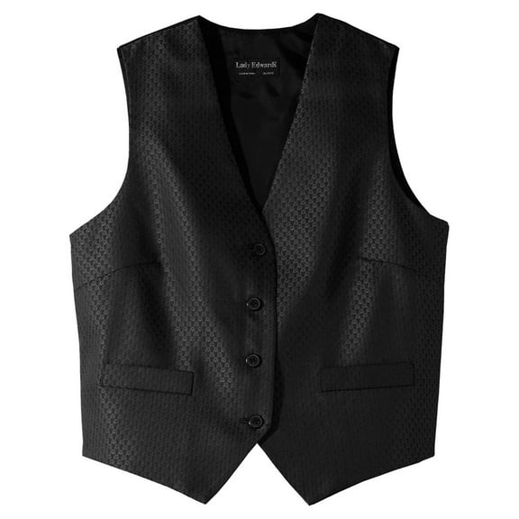 Edwards 7390 Women's Diamond Brocade Vest