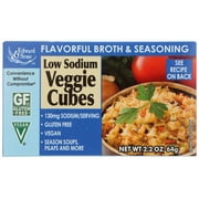 Edwards And Sons Natural Bouillon Cubes Veggie Low Sodium, 2.2 oz