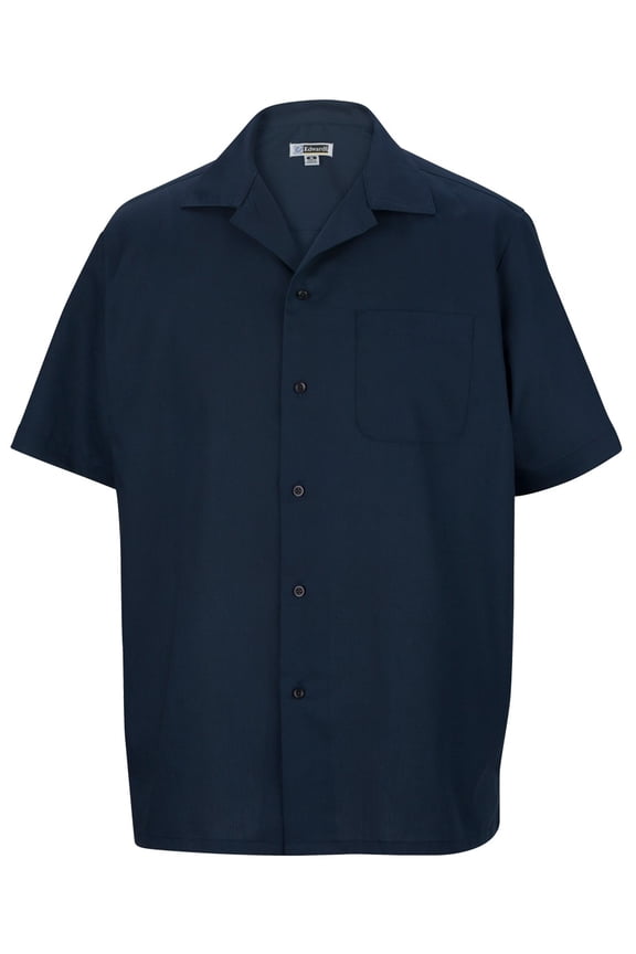 Big And Tall Easy Care Matching Button Poplin Camp Shirt, Style 1029