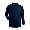 thumbnail image 1 of Edwards Blended Pique Long Sleeve Polo, 1 of 2