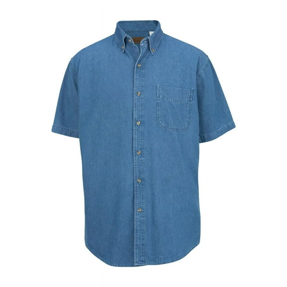 Edwards Denim Midweight Short Sleeve Shirt