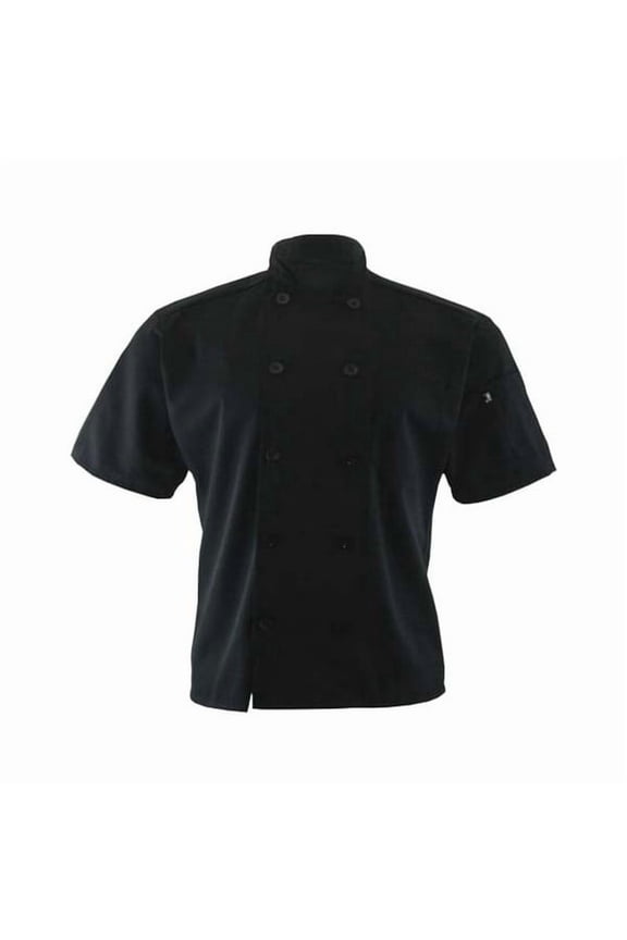 Unisex Ten Button Placket Short Sleeve Chef Coat 3306