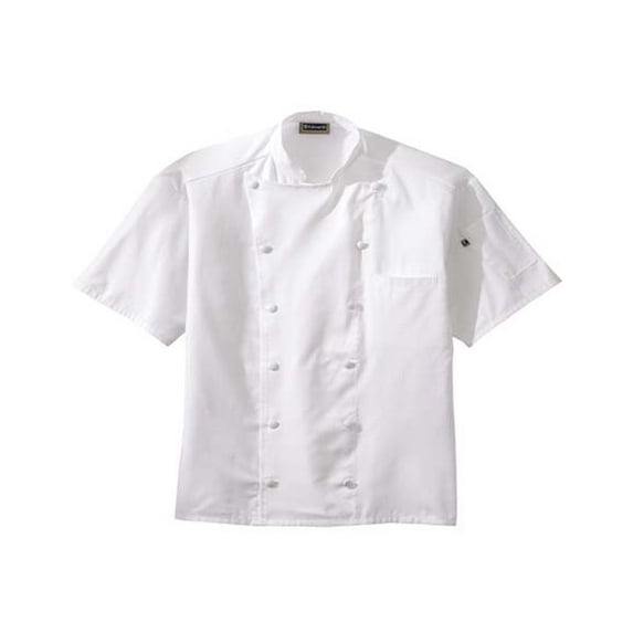 Unisex Classic Short Sleeve Poly Cotton Chef Coat 3331
