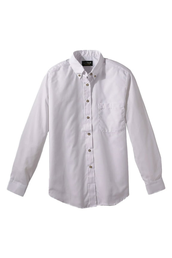 Garment Easy Care Long Sleeve Poplin soft Shirt, Style 5280