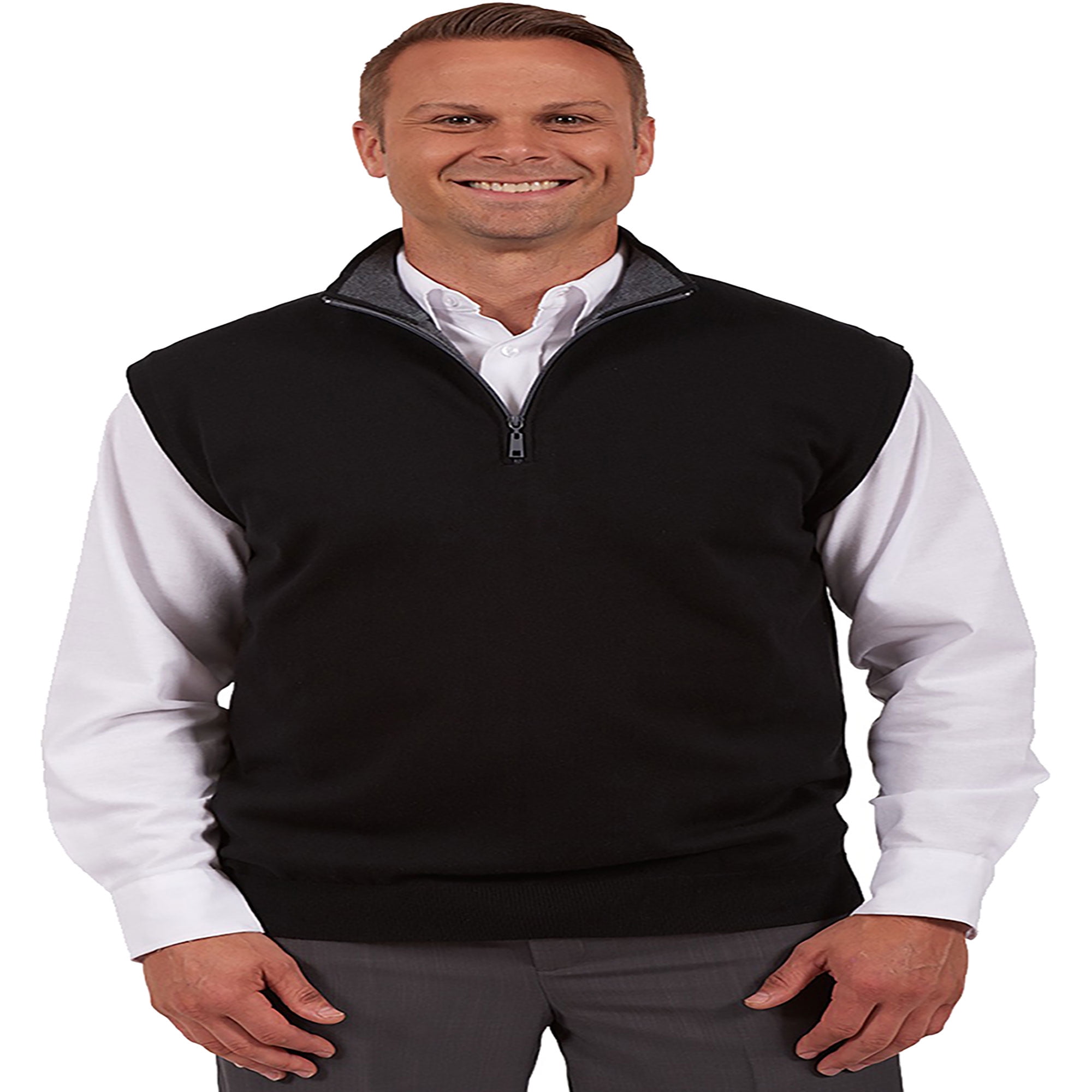 Men's 1/4 Zip Pullover Hoodie – Athletic Fit, Cotton Blend, Hooded Sweatshirt With Pockets For Casual Wear