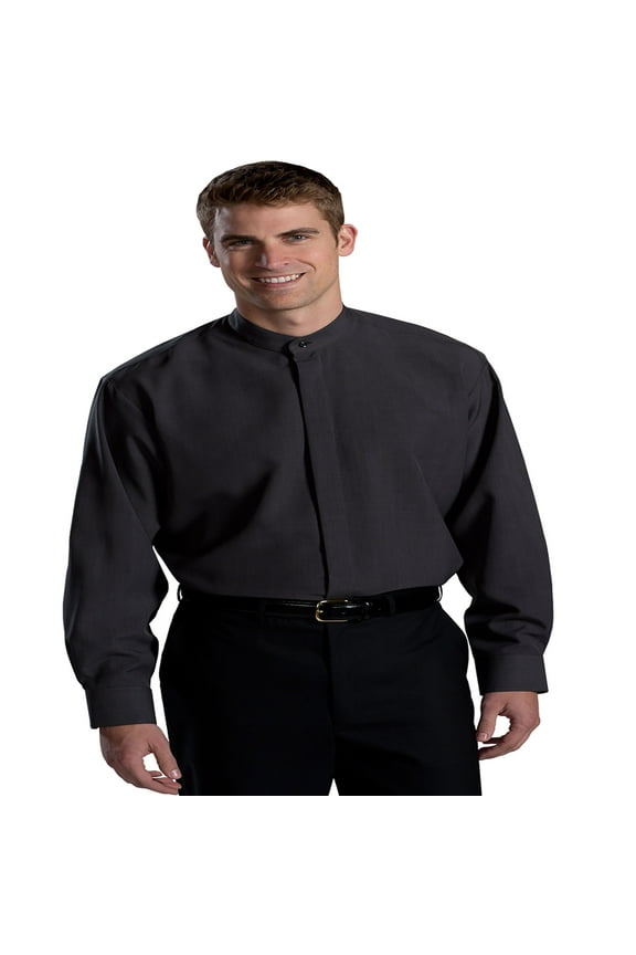 Garment Men's Big And Tall Banded Collar Shirt, Style 1392