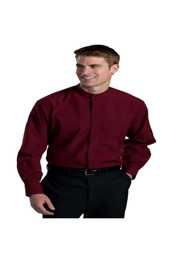 Garment Men's Big And Tall Banded Collar Shirt, Style 1392