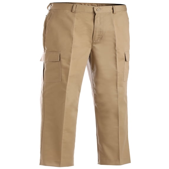 Edwards Garment Men's Big And Tall Button Closure Chino Pant, Style 2575