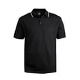 thumbnail image 1 of Edwards Garment Men's Big And Tall Performance Polo Shirt, Style 1575, 5XL T, BLACK, 1 of 1