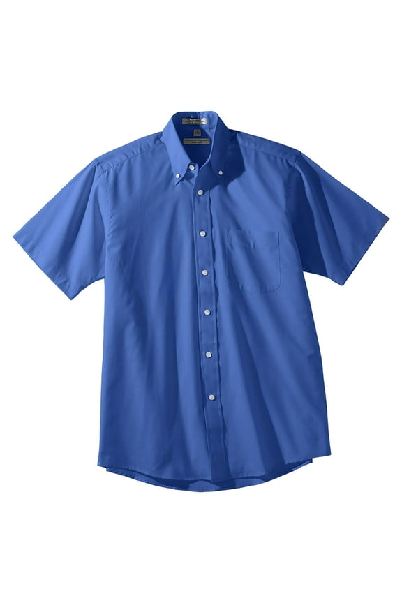 Garment Men's Big And Tall Pinpoint Oxford Shirt, Style 1925