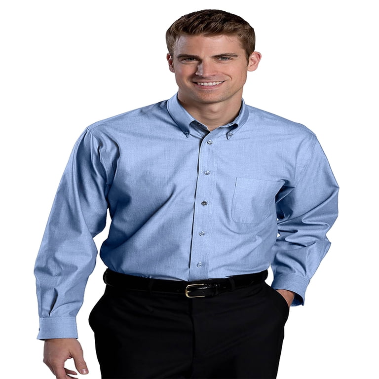 edwards dress shirts EASY CARE OXFORD SHORT SLEEVE MENS SHIRT