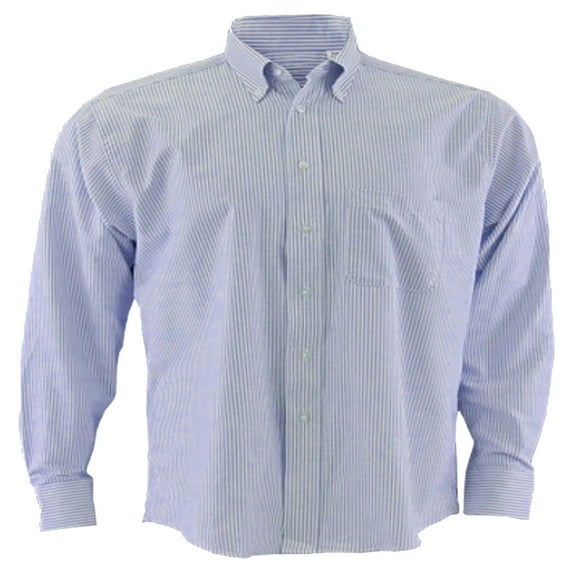 Edwards Garment Men's Easy Care Long Sleeve Oxford Shirt, Style 1077