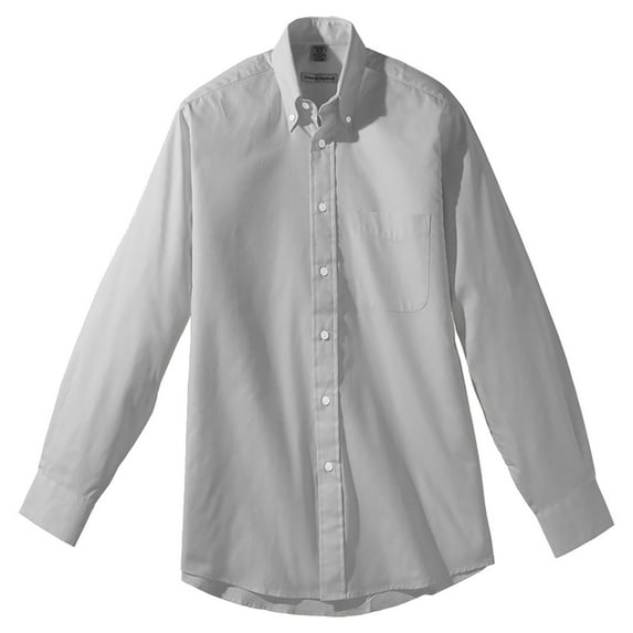 Edwards Garment Men's Long Sleeve Pinpoint Oxford Shirt, Style 1975