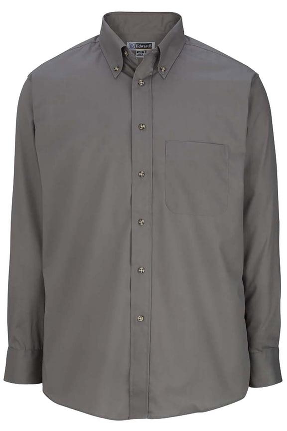 Men's Poplin Long Sleeve Shirt