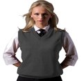 thumbnail image 1 of Edwards Garment Sleeveless V-Neck Durable Sweater Vest, Style 561, 1 of 1