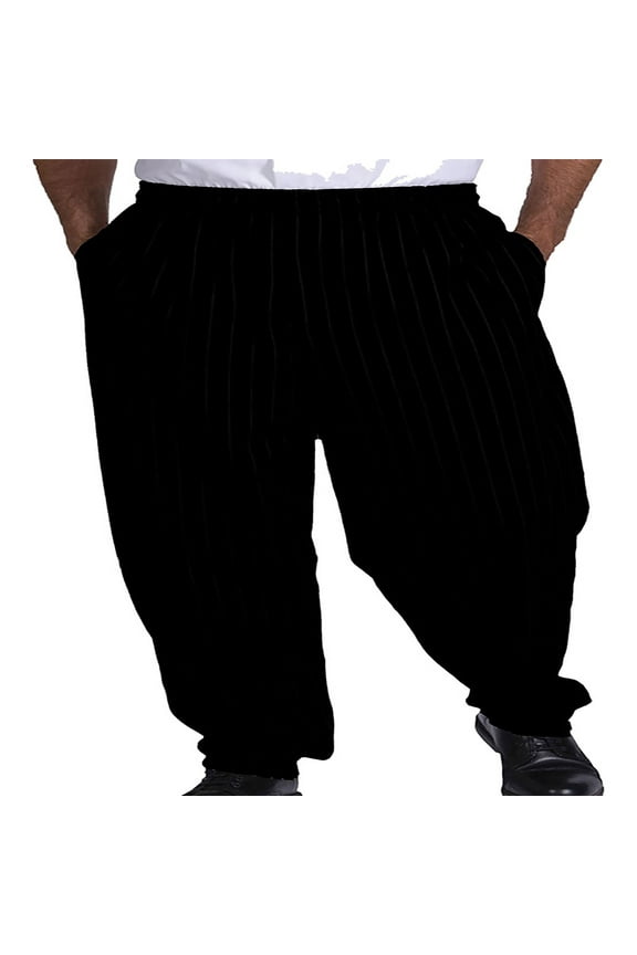 Garment Traditional Baggy Elastic Waist Chef Pant, Style 2001