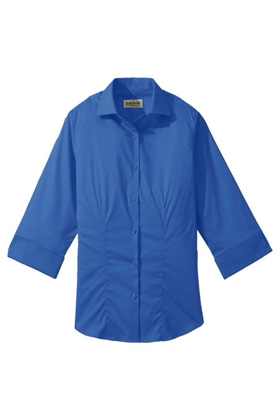 Garment Women's 3/4 Sleeve Stretch Blouse, Style 5033