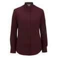 thumbnail image 1 of Edwards Garment Women's Banded Collar Long Sleeve Blouse, Style 5392, 1 of 1