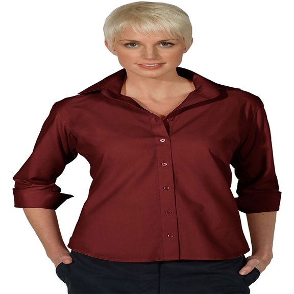 Edwards Garment Women's Batiste 3/4 Sleeve Blouse
